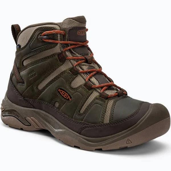 Keen Circadia Mid Waterproof Hiking Boots Green EU 43 Man