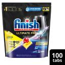 Finish Ultimate Pro Dishwashing Lemon Sparkle 100 Tablets