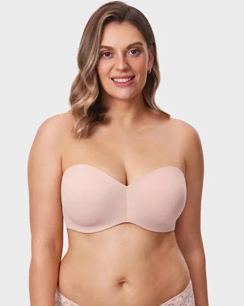 Underwire Strapless Bra / Gentle Rose / 14 / D