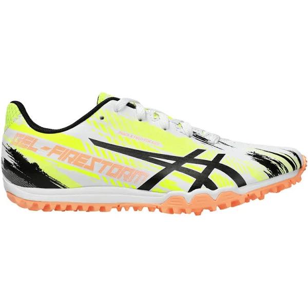 ASICS Gel Firestorm 5 Kids US 5 Safety Yellow/Black Running Shoes