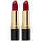 2 x Revlon Super Lustrous Lipstick 4.2g - 740 Certainly Red