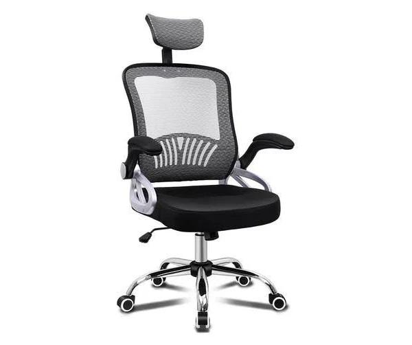 ALFORDSON Mesh Office Chair Flip-up Arms