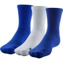 Under Armour Unisex-Adult 3-maker Mid-Crew Socks, 3-Pairs