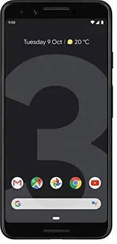 Google Pixel 3 Factory Unlocked 4gb Ram, 64gb Storage Android 9.0-