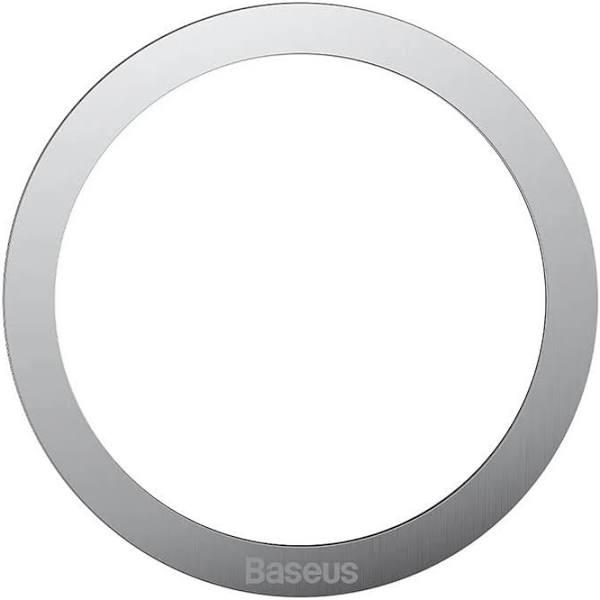 Baseus Magnetic Metal Ring 2pcs Pack - Silver