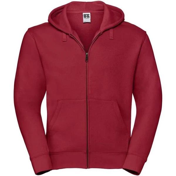 Zip Hooded Sweat-shirt Classic Red - Russell JZ266 - Size S