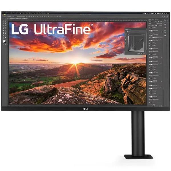 LG 32BN88U-B 31.5" UHD 4K IPS Ergonomic Stand & C-Clamp Monitor