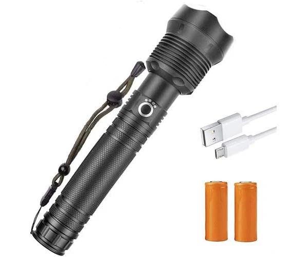 Super Power Torch Rechargeable Flashlights High Lumens