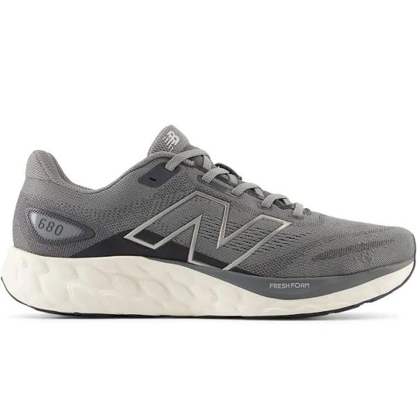 New Balance 680 V8 Mens Running Shoes Grey/White US 13