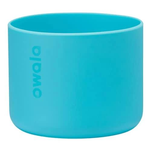 Owala Silicone Water Bottle Boot, Anti-slip Protective Sleeve Cover For 32-oz Freesip, Twist, and Flip Stainless Steel Water Bottles, Bright Blue