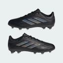 adidas-Copa Pure II League Firm Ground Boots-Kids-Core Black / Carbon / Grey One-1