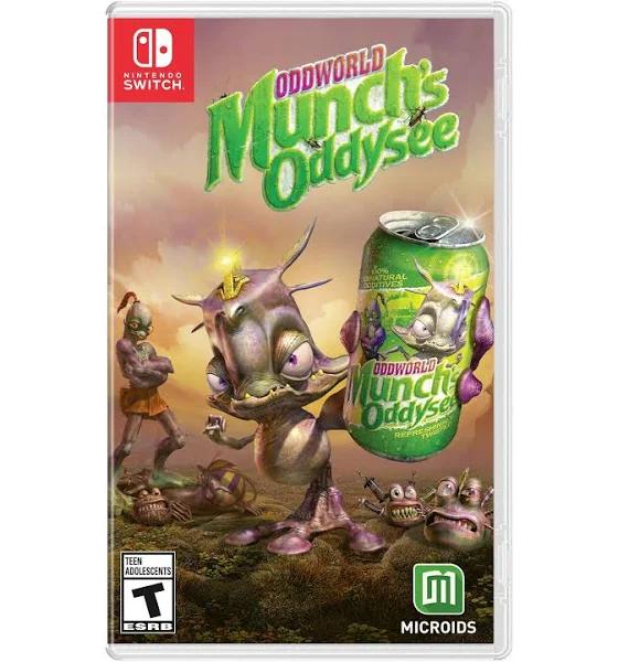 Oddworld: Munch's Oddysee Nintendo Switch Game (ntsc)