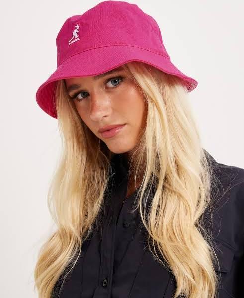 Kangol Washed Bucket K4224HT Electric Pink Hat