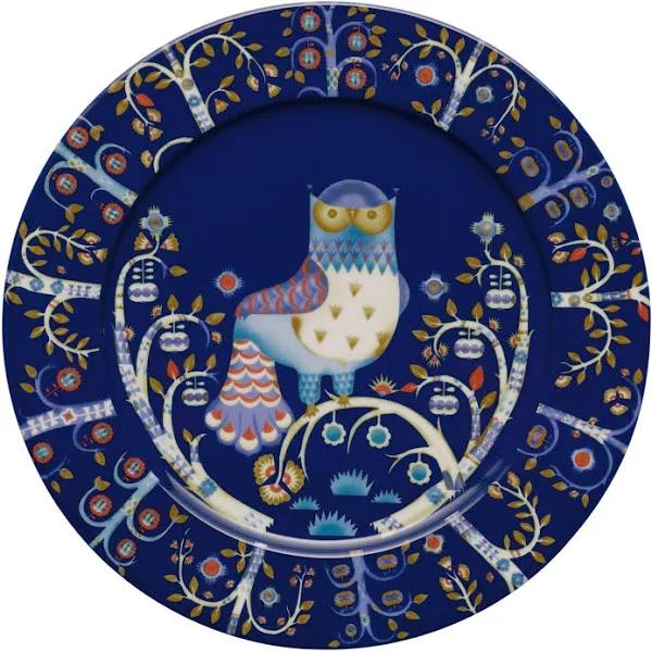 Taika Blue - Flat Plate 30cm