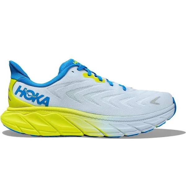 Hoka Arahi 6 Shoes White Navy Blue Fluorescent Yellow - 45(1/3)