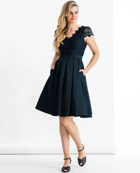 Review Honour Dress in Navy 8