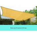 Wallaroo Rectangular Shade Sail 7m x 7m - Sand