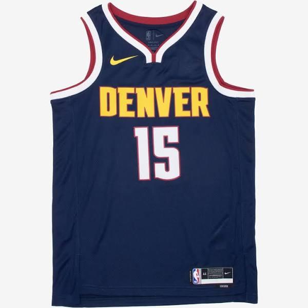 Nike Nikola Jokic Denver Nuggets Icon Edition Swingman Jersey - Navy XXL