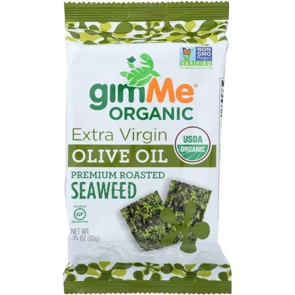 GimMe-Roasted Seaweed Snacks Olive Oil-10g