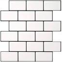 Art3d Subway Tiles Peel and Stick Backsplash, 12inch x 12inch Stick On Tiles Kitchen Backsplash (10 Tiles, Thicker Version)