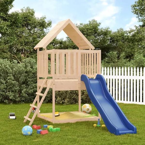 Outdoor Playset Solid Wood Pine vidaXL