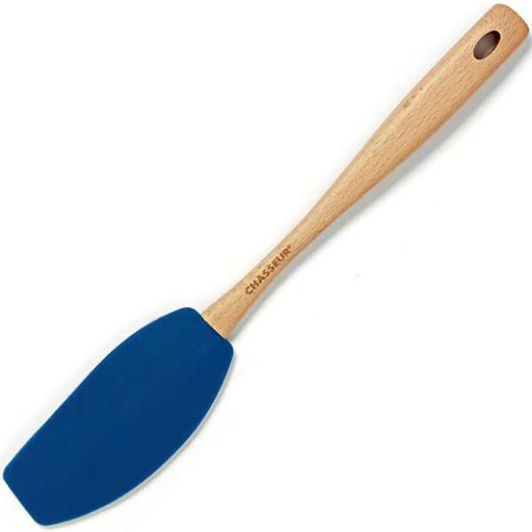 Chasseur - Silicone Curved Spatula Blue