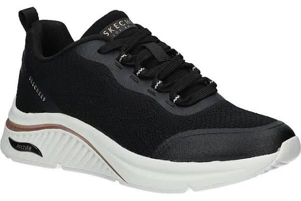 Skechers Arch Fit S-Miles Sneaker in Black 6