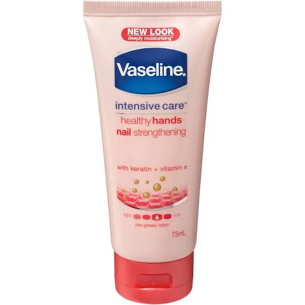 Vaseline Intensive Care Hand Cream Healthy Hands Stronger Nails 75ml