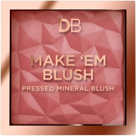 DB Cosmetics Make 'Em Blush Pressed Mineral Blush Pink Glow