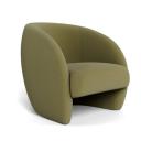 Cobble Fabric Occasional Armchair Moss by Freedom