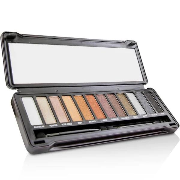 BYS Eyeshadow Palette (12x Eyeshadow, 2x Applicator) - Metals 12G