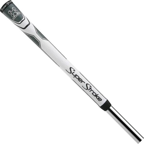 SuperStroke Traxion Round Grip Standard - White/Grey