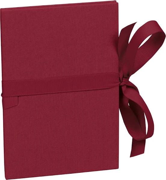 Semikolon Grande Leporello Folding Album - Burgundy