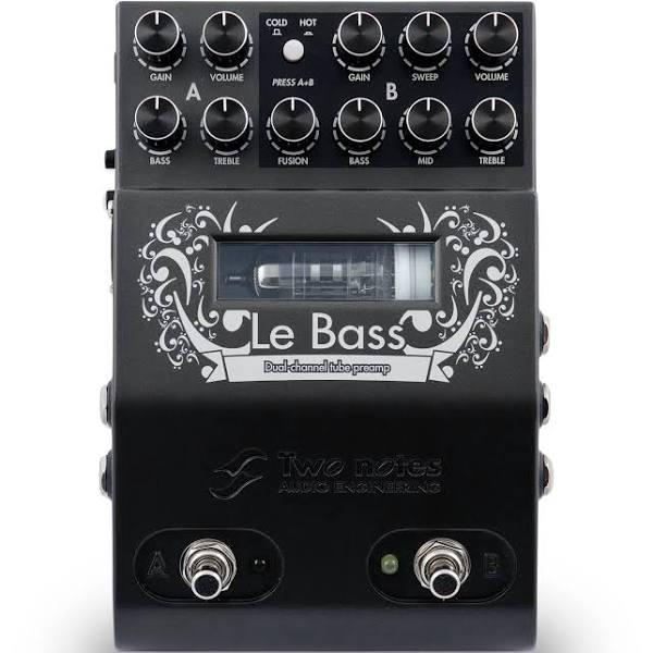 Two Notes Le Bass - 2-Channel Tube Bass Preamp