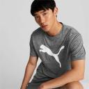 Puma Train Favourite Heather Cat Tee L / Black Heather