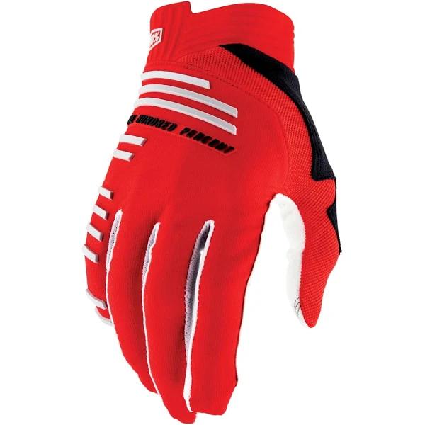 100 Percent R-Core Gloves Racer Red