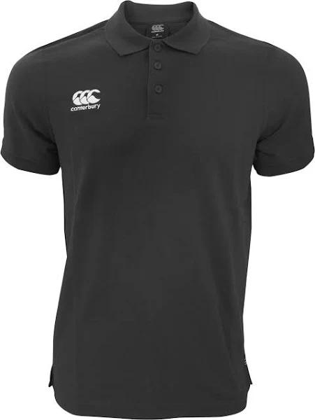 Canterbury Mens Club Dry Polo Black / L