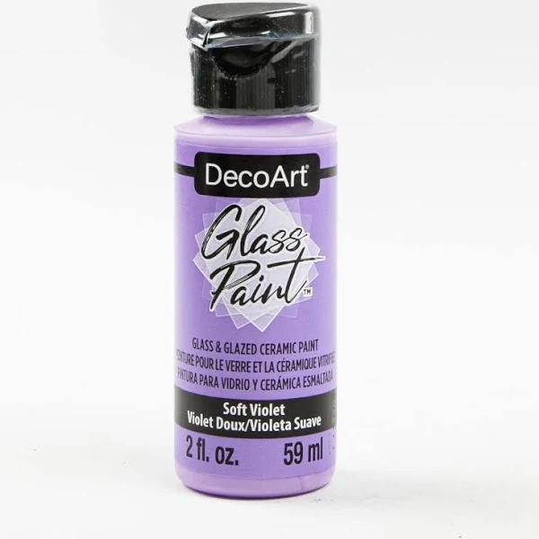 DecoArt Glass Paint 2oz - Soft Violet