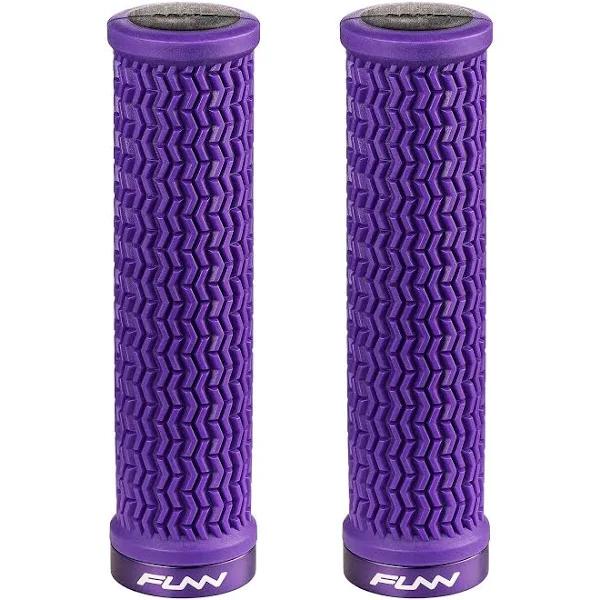 Funn Holeshot Lock On Grips - Purple