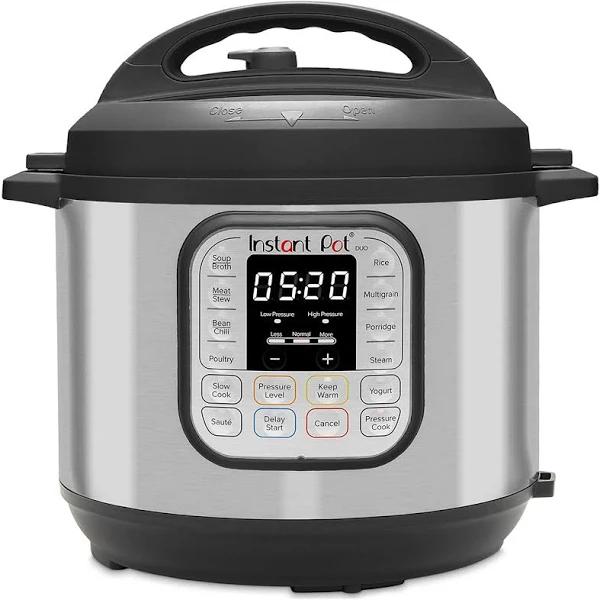 Instant Pot Duo 7-in-1 Programmable Pressure Cooker, 6 Qt, Silver