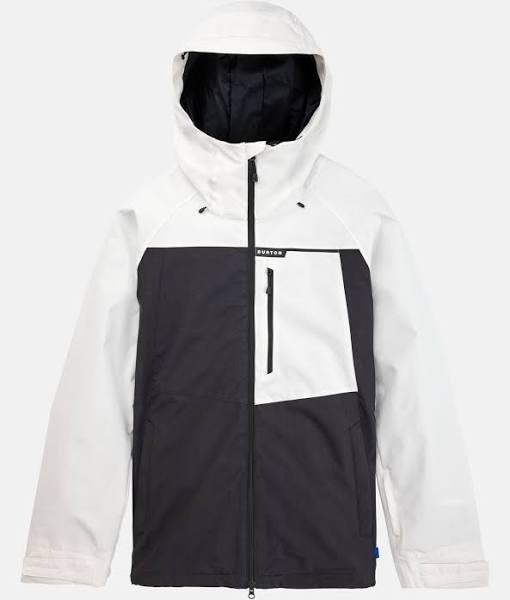 Burton Lodgepole Jacket White L Man