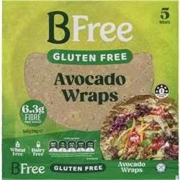 bfree 5 Avocado Wraps 210g