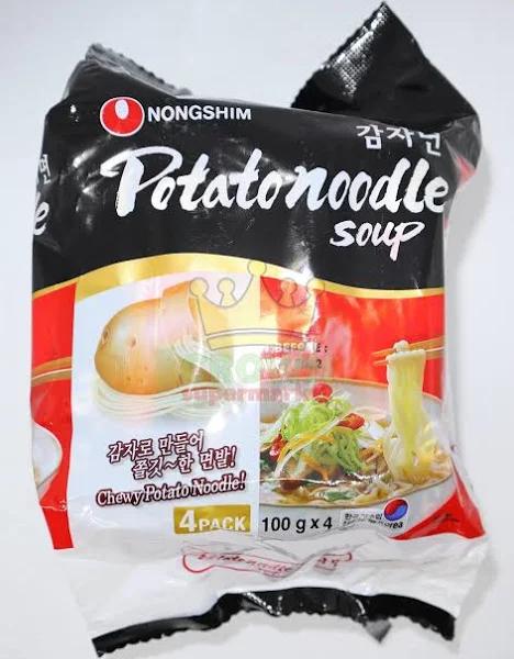 Nongshim Potato Noodle Soup 4 x 100g