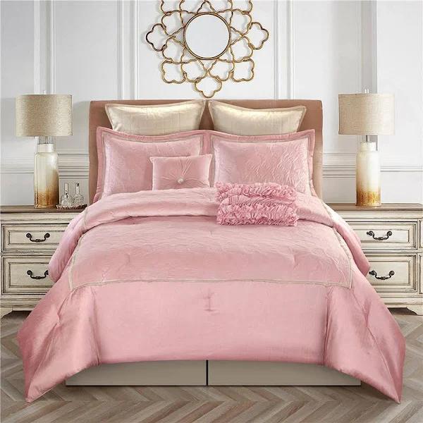 Bambury 7 Piece Comforter Set Niclous - Queen