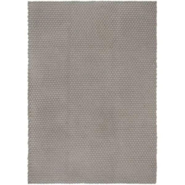 Rug Rectangular Grey 180x250 cm Cotton