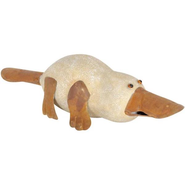 Decorative Platypus Poly Rust 42cm Sculpture Outdoor Ornament Home Decor Large