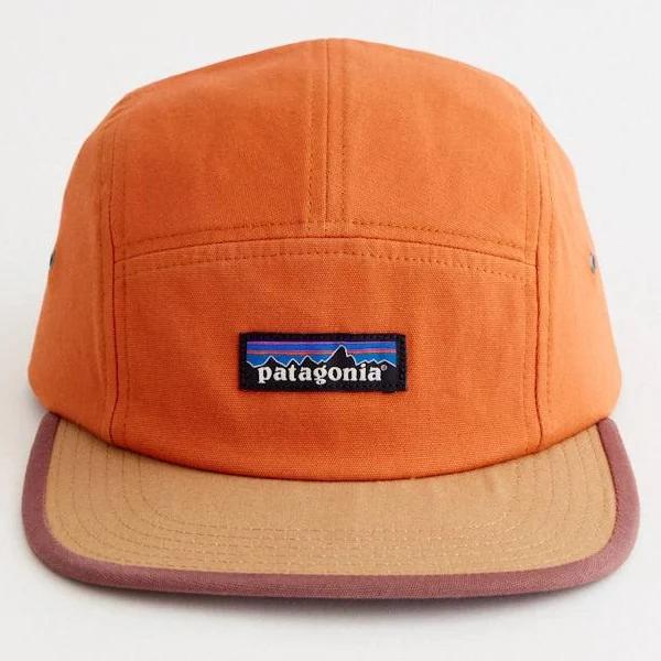 Patagonia Men’s P-6 Label Maclure Hat, Orange, Organic Cotton/Canvas