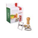 Al Dente Ravioli Cutters Square & Round Set 2