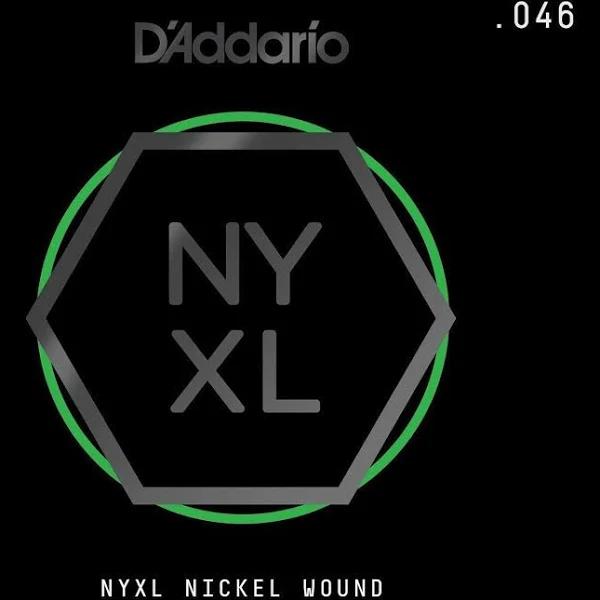 D'Addario NYXL Nickel Wound Electric Guitar Single String .046