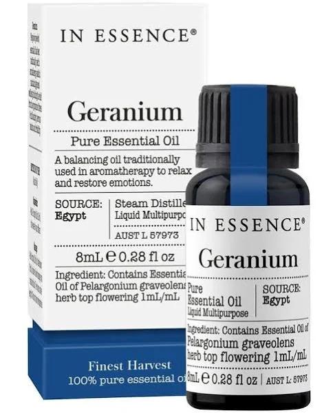 in Essence Geranium Pure Essential Oil 8ml